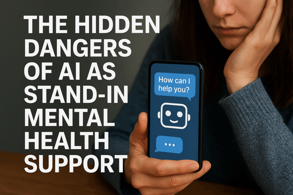 The Hidden Dangers of AI as Stand-In Mental Health Support